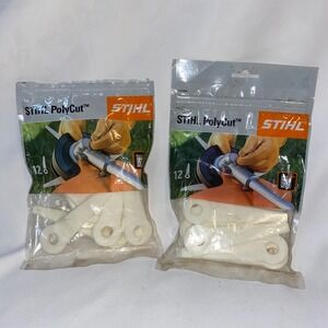 Lot of 2 STIHL PolyCut Trimmer Line 24 Piece Replacement Blades 41110071001